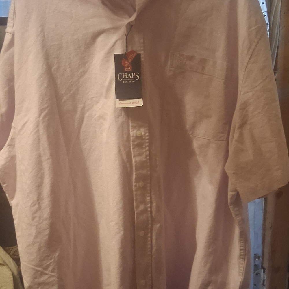 Chaps Men's Lavender Button Down Shirt